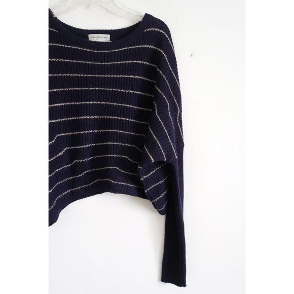 Urban Outfitters Navy Blue Striped Sweater - Size XS - Picture 2 of 8